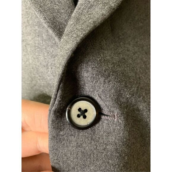 Vince Wool Blazer Suit Jacket gray men's size 36 - Picture 3 of 5